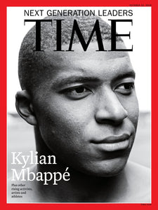 Kylian Mbappé on Cover of Time Magazine