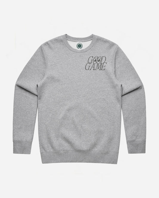 Good Game Crewneck - Heather Grey
