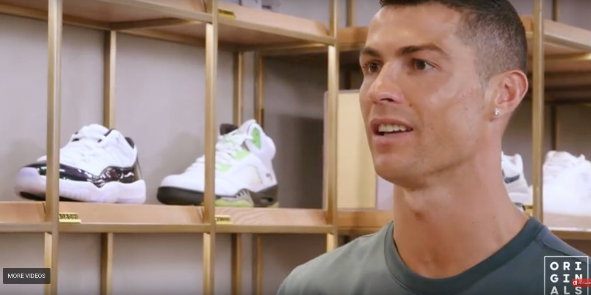 Cristiano Ronaldo Goes Sneaker Shopping With Complex