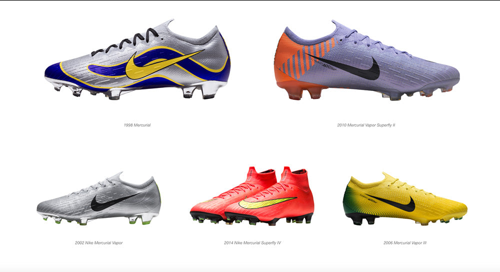 Nike World Cup Mercurial Boots and Air Max Sneakers
