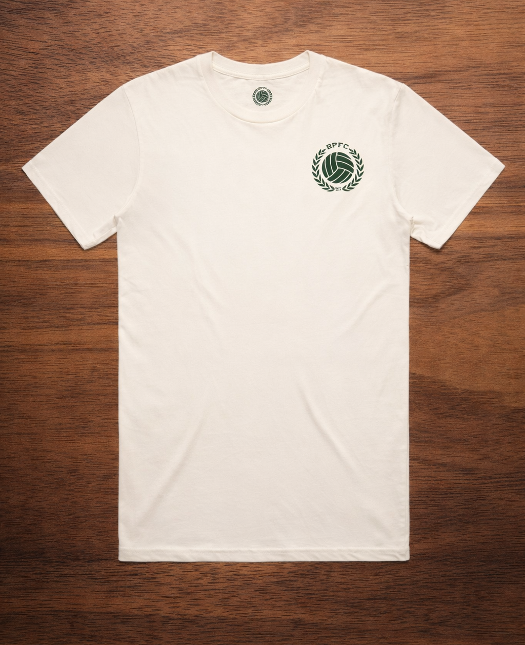 Bumpy Pitch Football Collective Tee - Cream