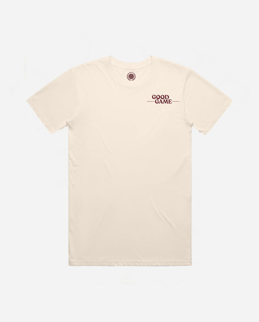 Good Game Tee Ecru – BPFC Standard Issue