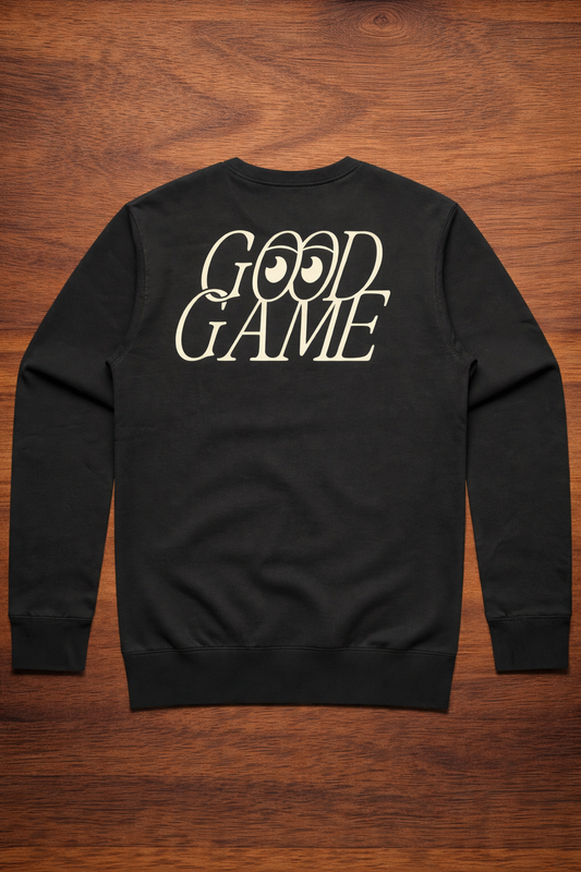 Good Game Crewneck - Black