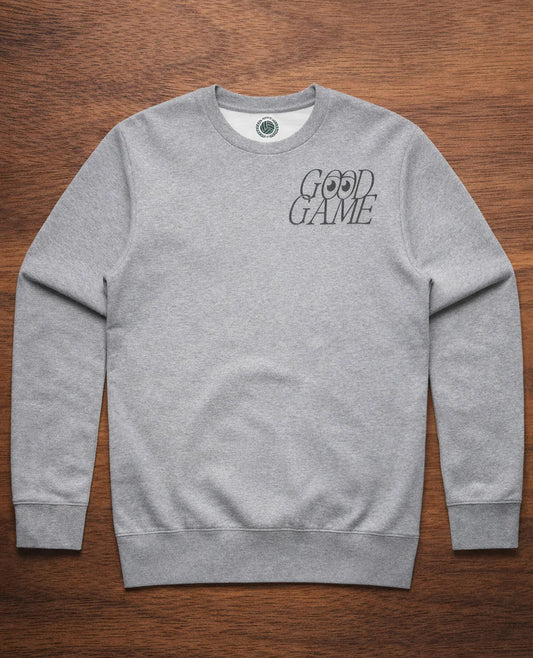 Good Game Crewneck - Heather Grey