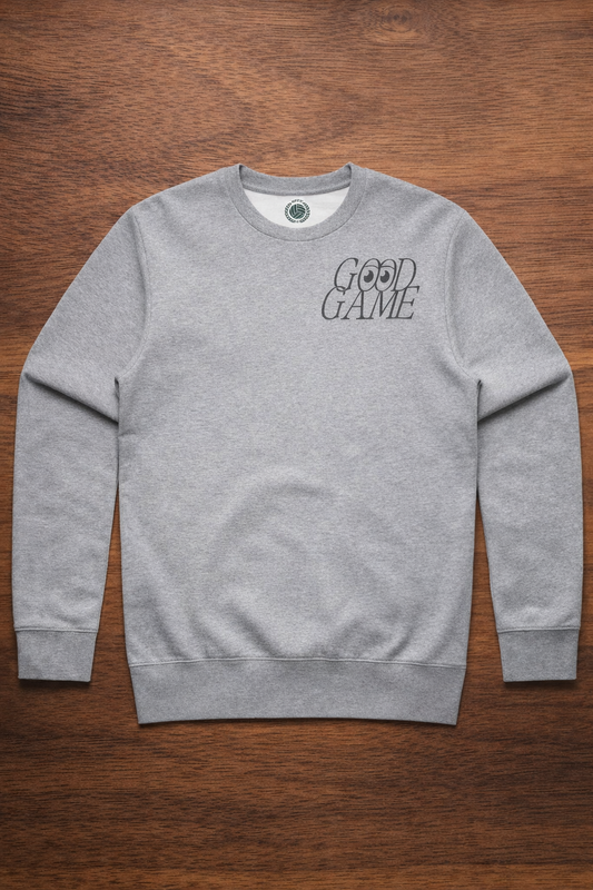 Good Game Crewneck - Heather Grey