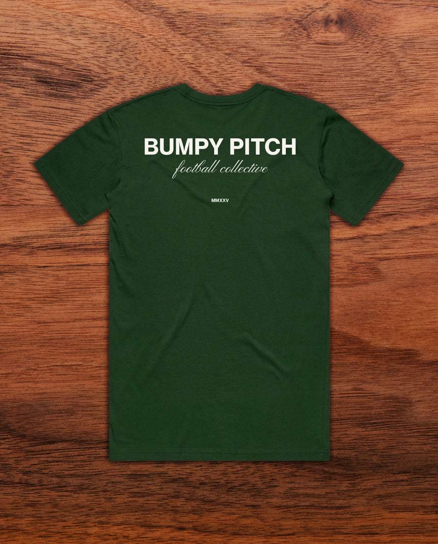 Bumpy Pitch Football Collective Tee - Green