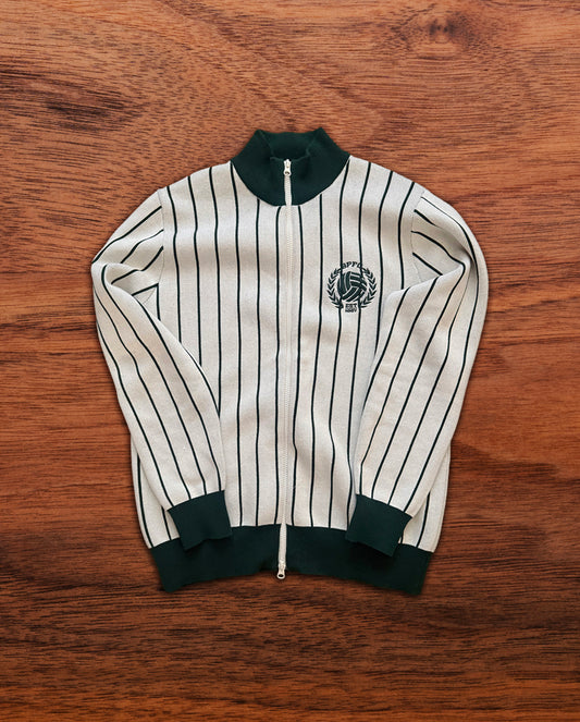 Bumpy Pitch Knit Track Jacket